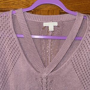 New York & Company Lavender Sweater